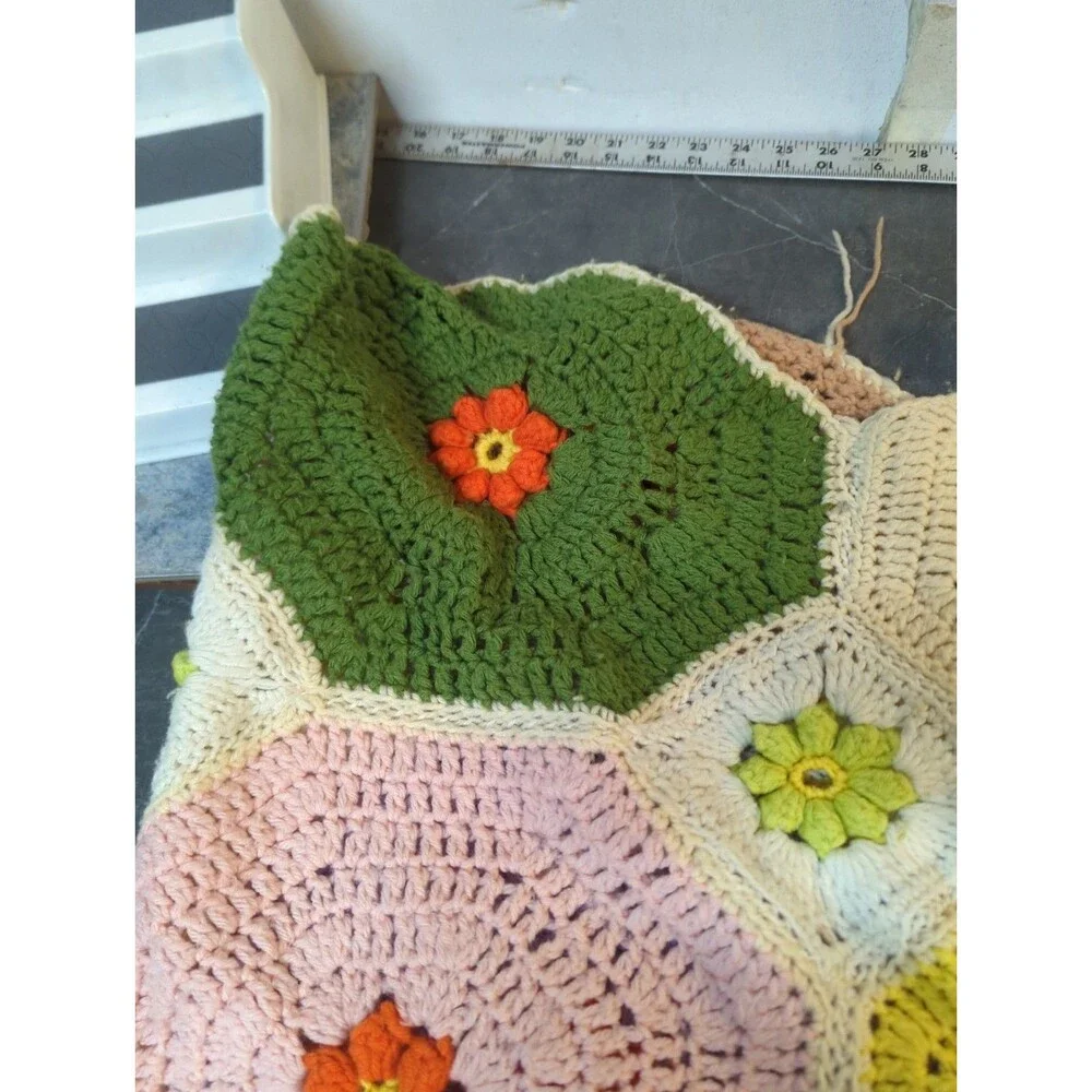 Handmade vintage knitted